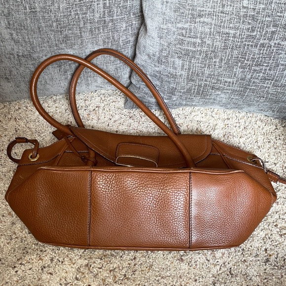 Brown leather Prada satchel - Picture 7 of 13